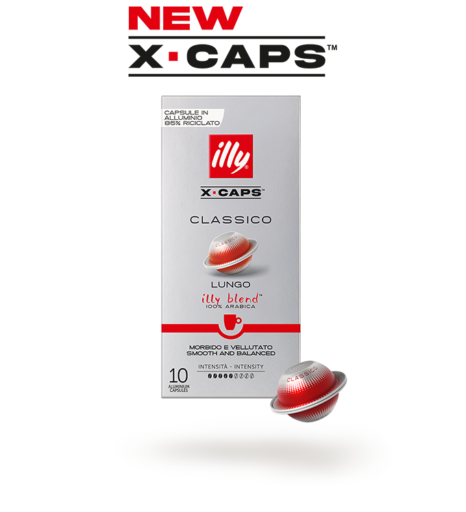 Café en capsules X▪CAPS - torréfaction CLASSICO LUNGO - 10 unités