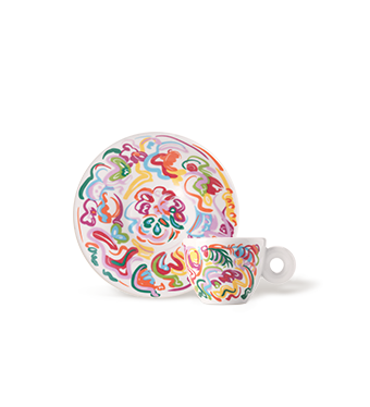 SET OF 4 ESPRESSO CUPS - SOL CALERO ART COLLECTION