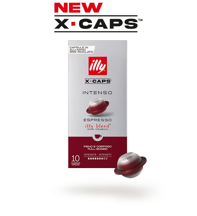 Café en capsules X▪CAPS - torréfaction INTENSO - 10 unités